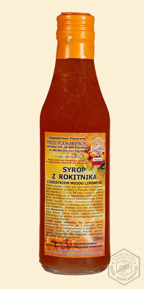 SYROP Z ROKITNIKA