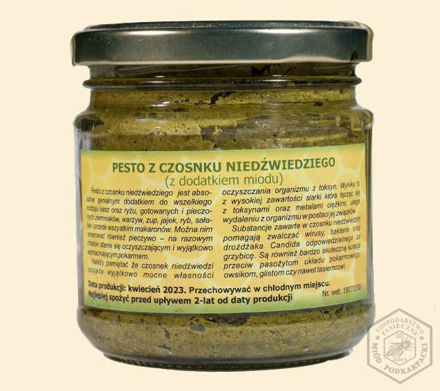 PESTO Z CZOSNKU NIED�WIEDZIEGO