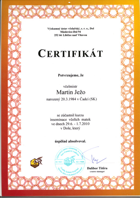 �wiadectwo szkoleniowe