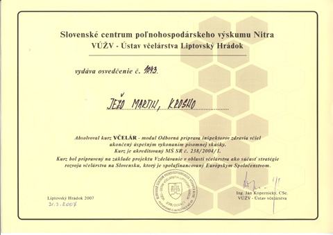 �wiadectwo szkoleniowe